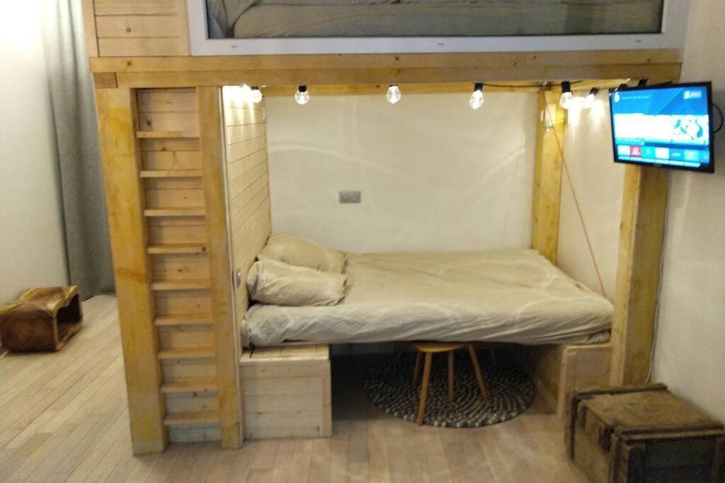 Chaleureux Petit Appartement De 4 Couchages Saint-Étienne-de-Tinée エクステリア 写真