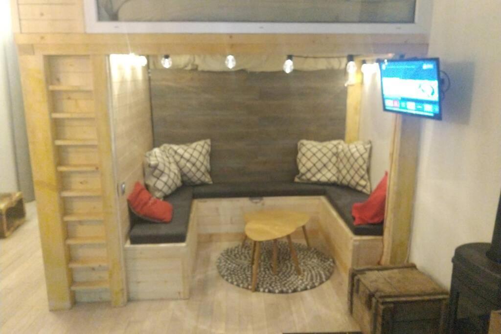 Chaleureux Petit Appartement De 4 Couchages Saint-Étienne-de-Tinée エクステリア 写真